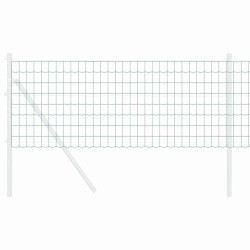 Clôture Euro verte 0.8x25 m métal 