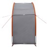 Tente de stockage arrière Gris et orange 210 x 90 x 174 cm 