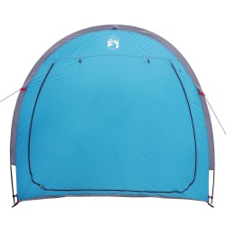 Tente de stockage arrière avec toit avec stockage avec évent Bleu 210 x 90 x 174 cm 
