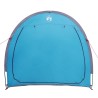 Tente de stockage arrière avec toit avec stockage avec évent Bleu 210 x 90 x 174 cm 