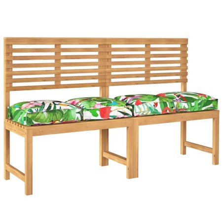 Coussins Pallet pour Siège 4 pcs Tropical Jungle 40x40x8 cm Tissu Oxford 