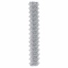 Clôture Argent 10 x 1.6 m Acier galvanisé 