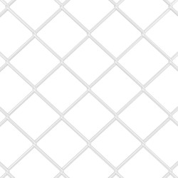 Clôture Argent 10 x 1.6 m Acier galvanisé 
