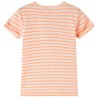 T-shirt pour enfants orange néon 140 