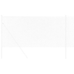 Clôture Argent 10 x 1 m Acier galvanisé 