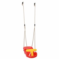 Balancelles pour bébés avec ceintures de sécurité et cordes réglables en plastique 