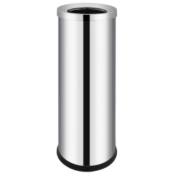 Poubelle d'hôtel Acier inoxydable 32 L 