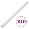 Goulotte de câble 100x60 mm 10 m PVC 