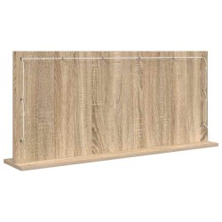 Miroir de Vanity avec lumières LED Chêne Sonoma 100x45x18 cm 