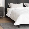 Couettes & Duvets Blanc 240 x 220 cm Microfibre 