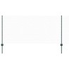Poteaux de clôture 5 pcs U-Channel Vert 100 cm Acier 
