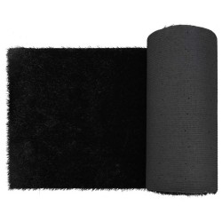 Gazon synthétique Noir 1x5 m 40 mm 