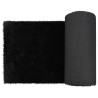 Gazon synthétique Noir 1x5 m 40 mm 