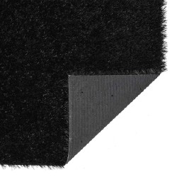 Gazon synthétique Noir 1x5 m 40 mm 