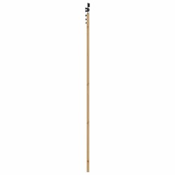 Porte coulissante avec kit de matériel 83x232 cm en bois massif de pin 