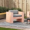 Canapé de jardin 79x60x62 cm bois massif douglas 