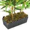 Bambou artificiel 500 feuilles 80 cm vert 