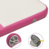 Tapis gonflable de gymnastique avec pompe 200x200x10cm PVC Rose 