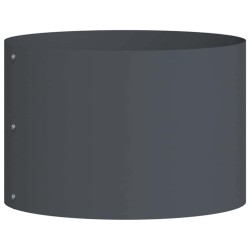 Pots en métal anthracite Anthracite Métal Moyen 