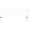 Poteaux de clôture 5 pcs U-Channel Gris 60 cm Acier 