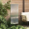 Panneau décoratif de jardin Argenté 50 x 140 cm Acier galvanisé 