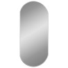 Miroir mural Argenté 90x40 cm Ovale 