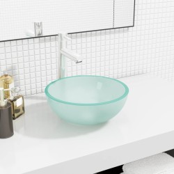 Lavabo Verre trempé 30x12 cm Dépoli 