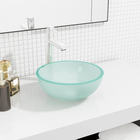 Lavabo Verre trempé 30x12 cm Dépoli 