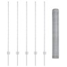 Poteaux de clôture 10 pcs U-Channel 120 cm Acier Galvanisé 