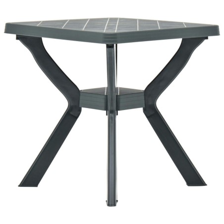 Table de bistro Vert 70x70x72 cm Plastique 
