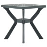 Table de bistro Vert 70x70x72 cm Plastique 