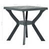 Table de bistro Vert 70x70x72 cm Plastique 