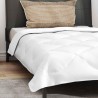 Couette avec oreiller Blanc 140 x 200 cm Microfibre 
