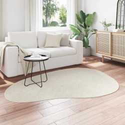 Tapis Crème 140 x 200 cm Laine 