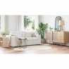 Tapis Crème 140 x 200 cm Laine 