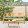 Coussins de palette pour banc 2 pcs Motif de feuille 180x40x8 cm Tissu Oxford 