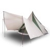 Tente familiale tipi verte pour 12 personnes, imperméable. 