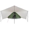 Tente familiale tipi verte pour 12 personnes, imperméable. 