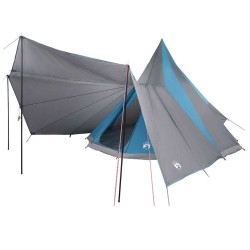 Tente Familiale Tipi Bleue 12 Personnes Imperméable 