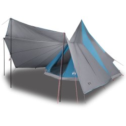 Tente Familiale Tipi Bleue 12 Personnes Imperméable 