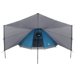 Tente Familiale Tipi Bleue 12 Personnes Imperméable 