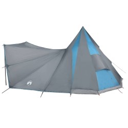 Tente Familiale Tipi Bleue 12 Personnes Imperméable 