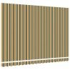 Tissu de remplacement pour auvent 4,5x3,5 m vert et jaune 