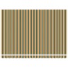 Tissu de remplacement pour auvent 4,5x3,5 m vert et jaune 