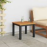 Table d'appoint jardin 45x45x38 cm en bois d'acacia massif 