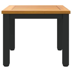 Table d'appoint jardin 45x45x38 cm en bois d'acacia massif 