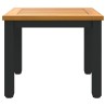 Table d'appoint jardin 45x45x38 cm en bois d'acacia massif 