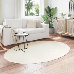 Tapis Crème 140 x 200 cm Laine 