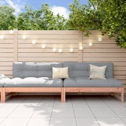 Canapés centraux de jardin 2 pcs 120x80 cm bois massif douglas 