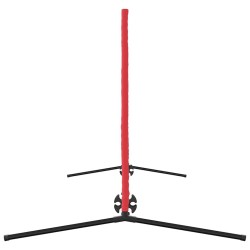 Filet de tennis noir et rouge 301 x 90,5 x 87 cm Polyester 